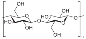 chemical structure of cellulose