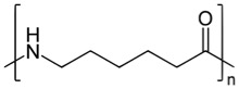 chemical structure of nylon