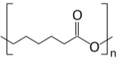 chemical structure of polycaprolactone