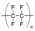 chemical structure of polytetrafluoroethylene